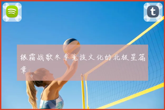 银霜战歌冬季竞技文化的北极星篇章